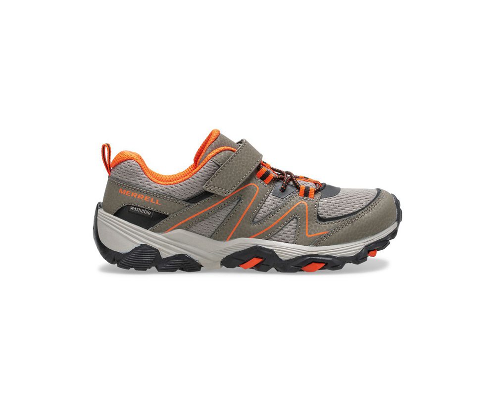 Merrell Hiking Shoes Grey - Trail Quest - Kids 32GAXOEFQ
